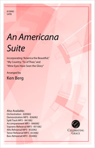 An Americana Suite SATB choral sheet music cover Thumbnail